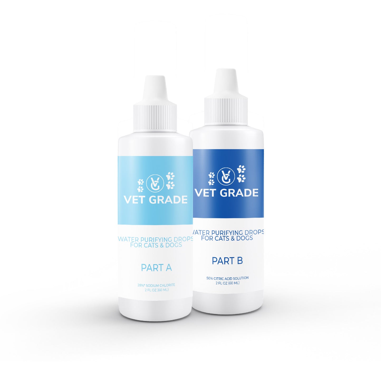 Water Purifying Drops for Pets (2oz Plastic Set)