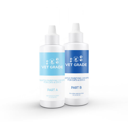 Water Purifying Drops for Pets (2oz Plastic Set)