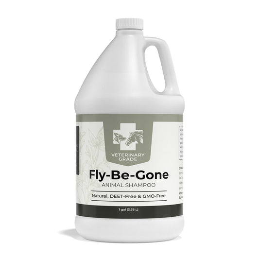 Fly-Be-Gone Natural Shampoo with Repellent Combo (1 gallon)