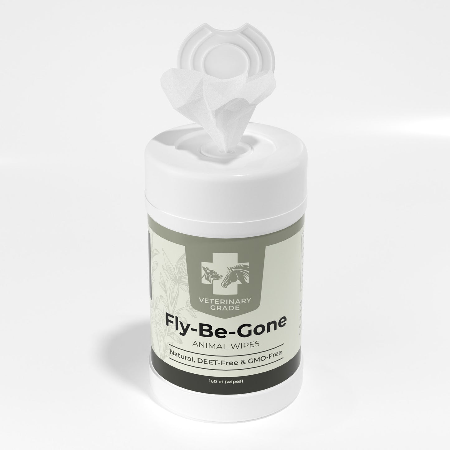 Fly-Be-Gone Natural Insect Repellent Wipes